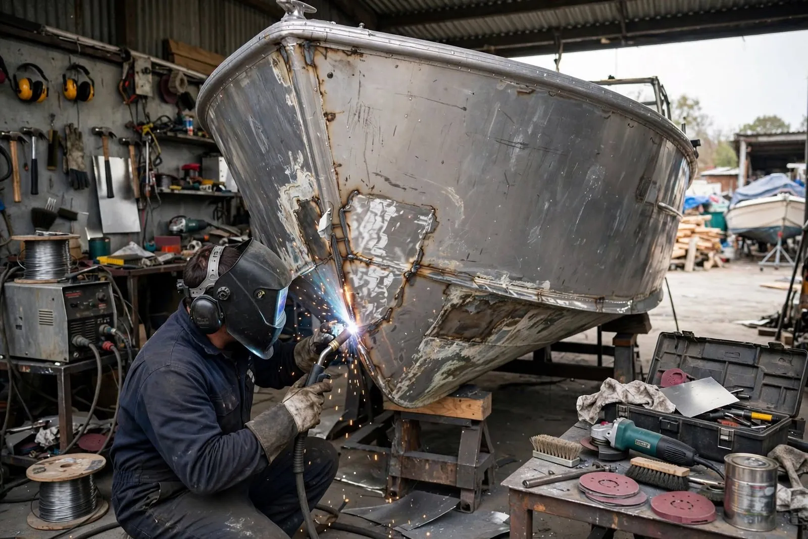 Aluminum boat repair Dubai Exact #19 250px Same Size