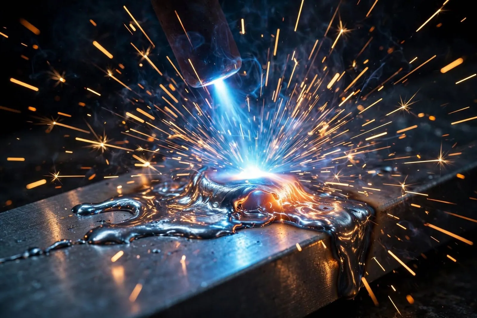 Welding sparks aluminum Dubai Exact #124 250px Same Size